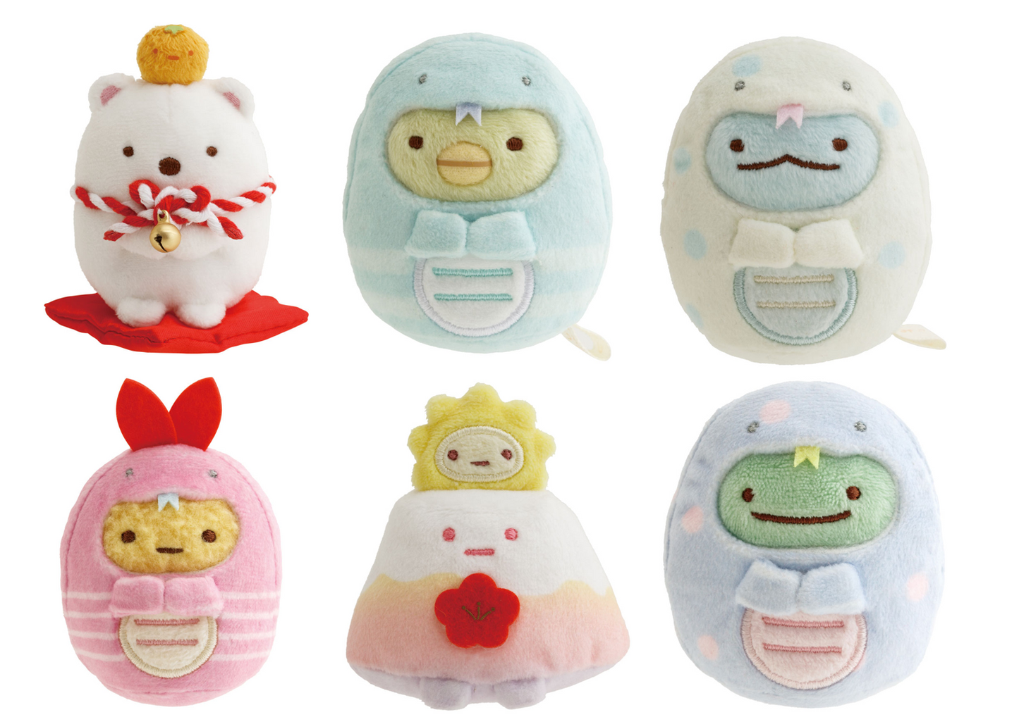 San-X Sumikko gurashi New Year Tenori Plush 2025 Zodiac Snake San-X Japan