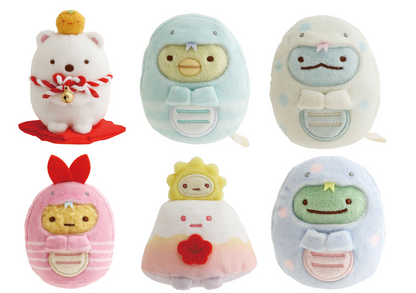 San-X Sumikko gurashi New Year Tenori Plush 2025 Zodiac Snake San-X Japan