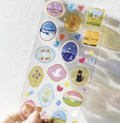 Candy Sticker Colourful Brooch from BGM