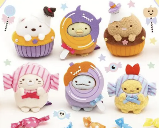 Sumikko gurashi Halloween Tenori Plush set Limited Edition 2023 from San-X Japan