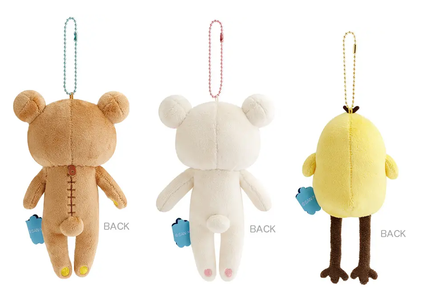 【In stock/ Mid- End of July, 2026! 】San-X Rilakkuma/ Korilakkuma/ Kiroitori Plush Keychain Rilakkuma Lab theme from San-X Japan