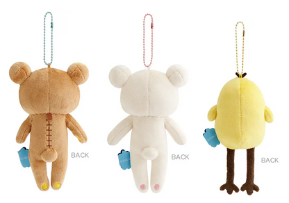 【In stock/ Mid- End of July, 2026! 】San-X Rilakkuma/ Korilakkuma/ Kiroitori Plush Keychain Rilakkuma Lab theme from San-X Japan