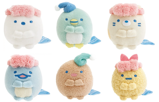 【In stock/ Mid- End of July, 2026! 】Sumikko gurashi Tenori Plush Night Routine theme from San-X Japan