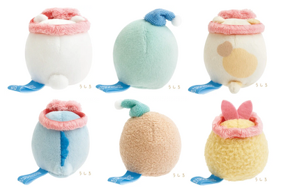 【In stock/ Mid- End of July, 2026! 】Sumikko gurashi Tenori Plush Night Routine theme from San-X Japan