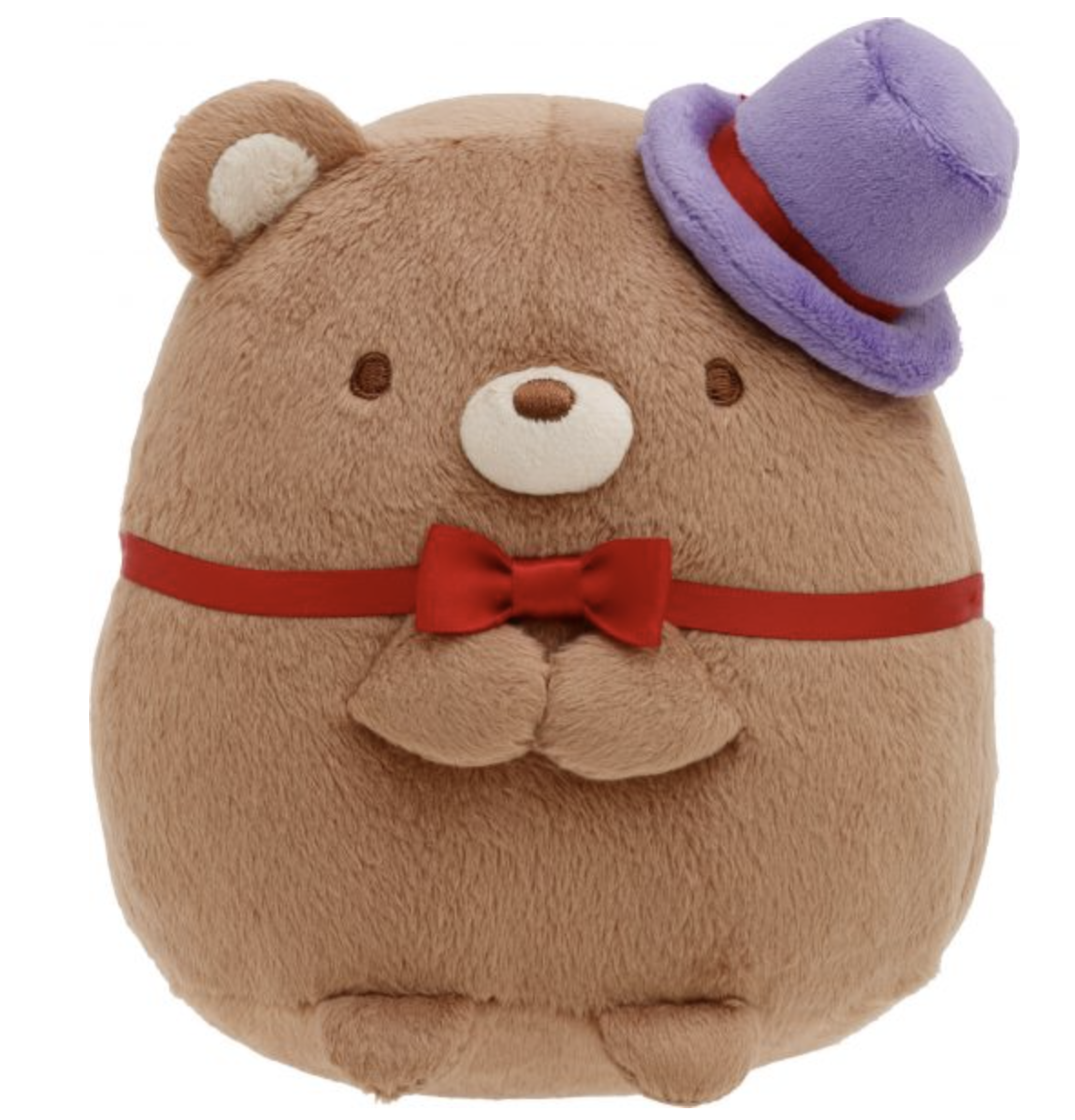 San-X Sumikko gurashi Bear Factory Manager Plush Height 15cm approx from Movie 'Tsugihagi Koujou no Fushigina-ko' Theme San-X Japan