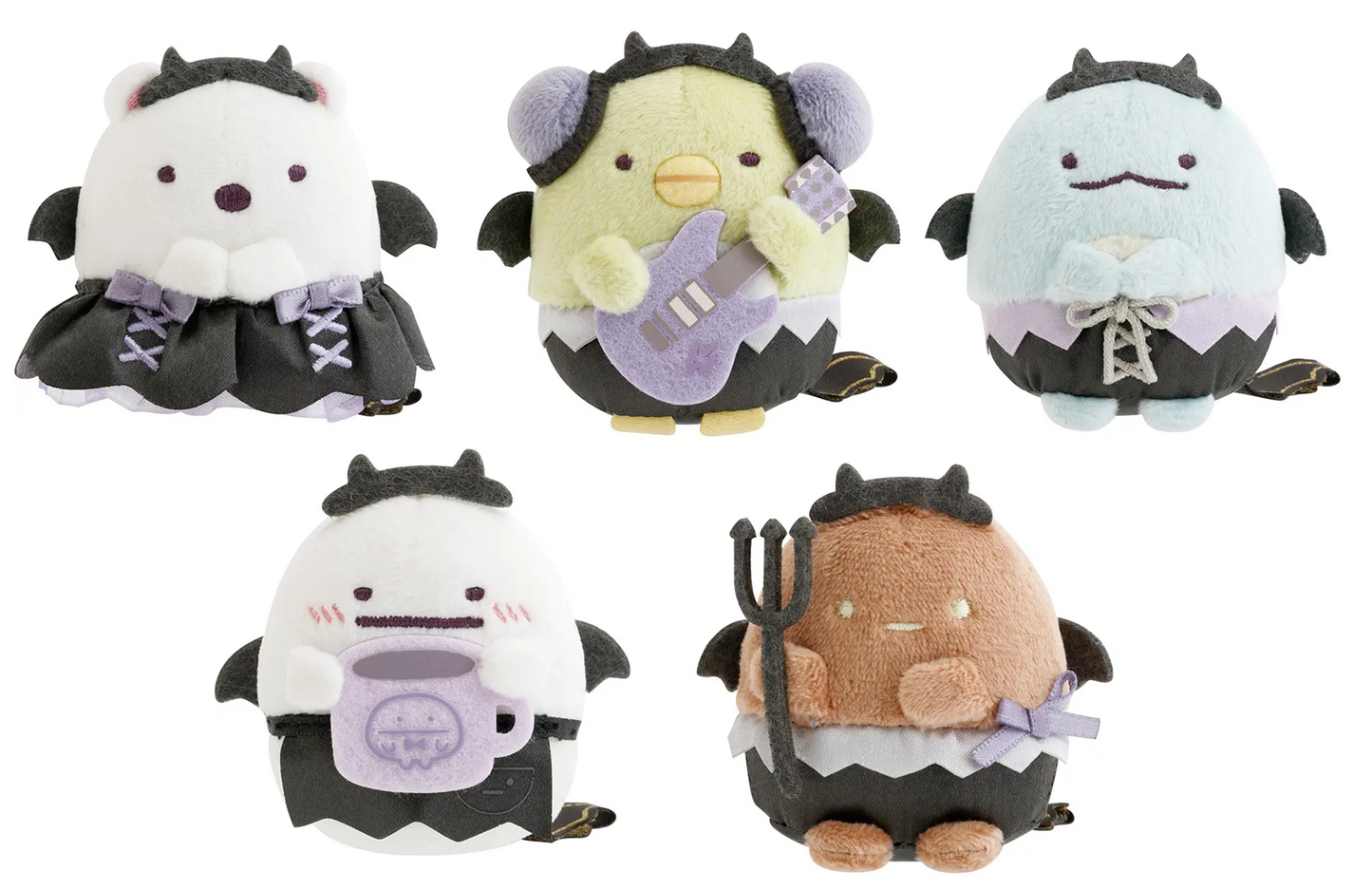 Sumikko gurashi Devil Tenori Plush Angel and Devil's Tails theme from San-X Japan