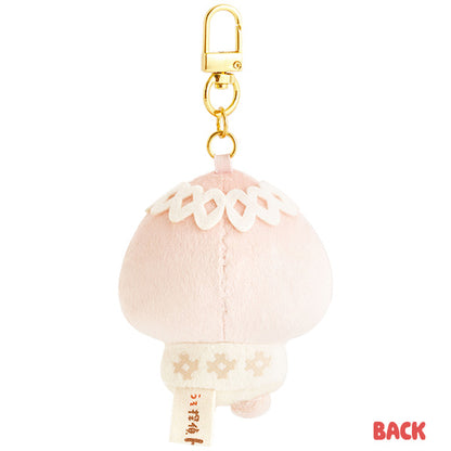 San-X Momo-chan Plush Keychain from Detective Tomanto theme San-X Japan
