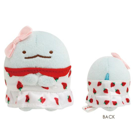 San-X Sumikko gurashi Tenori Plush Ichigo Milk Candy Theme from San-X Japan