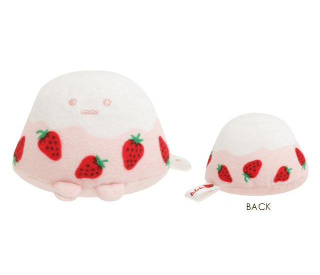 San-X Sumikko gurashi Tenori Plush Ichigo Milk Candy Theme from San-X Japan