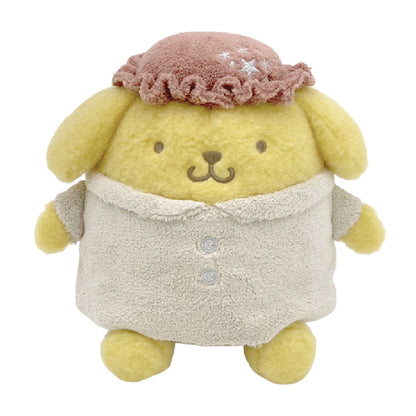 Sanrio Plush Pom Pom Purin from 'Ouchi-de Pajamas!' theme Height 19cm approx Sanrio Japan