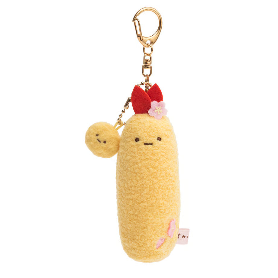San-X Sumikko gurashi Limited Edition Plush Keychain Original Size Ebi furai no shippo from Sumikko gurashi Dou Ise San-X Japan