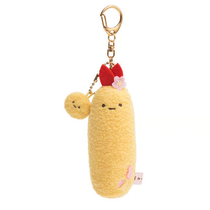 San-X Sumikko gurashi Limited Edition Plush Keychain Original Size Ebi furai no shippo from Sumikko gurashi Dou Ise San-X Japan