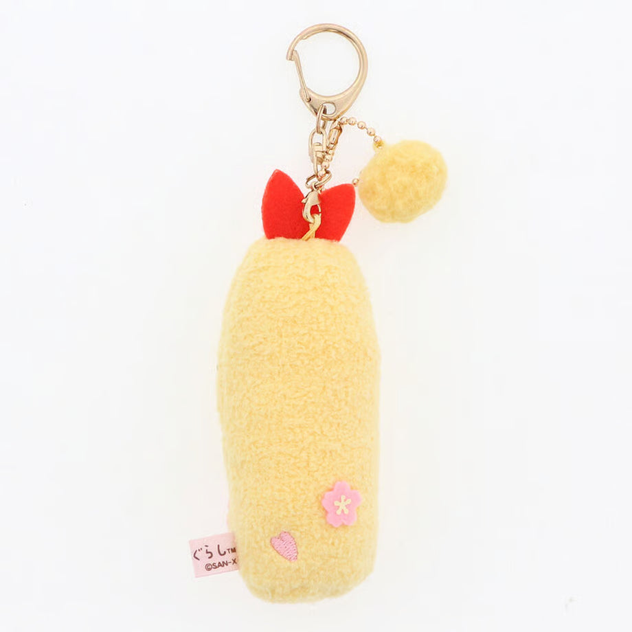 San-X Sumikko gurashi Limited Edition Plush Keychain Original Size Ebi furai no shippo from Sumikko gurashi Dou Ise San-X Japan