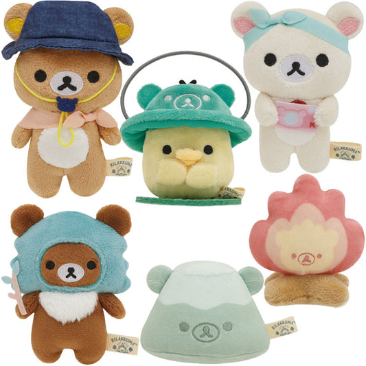 San-X Rilakkuma Tenori Plush from 'Rilakkuma Komorebi Camp' theme San-X Japan