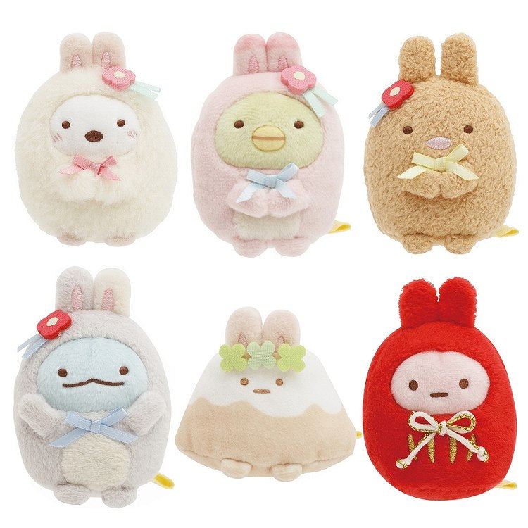 San-X Sumikko gurashi Tenori plush 2023 'New Year Rabbit' theme San-X Japan