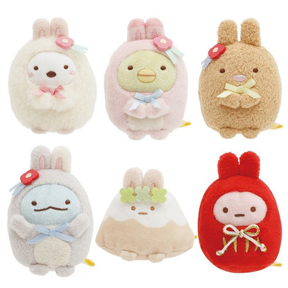 San-X Sumikko gurashi Tenori plush 2023 'New Year Rabbit' theme San-X Japan