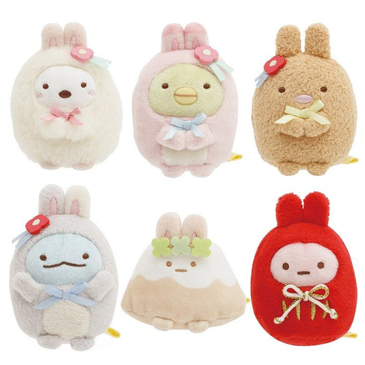 San-X Sumikko gurashi Tenori plush 2023 'New Year Rabbit' theme San-X Japan