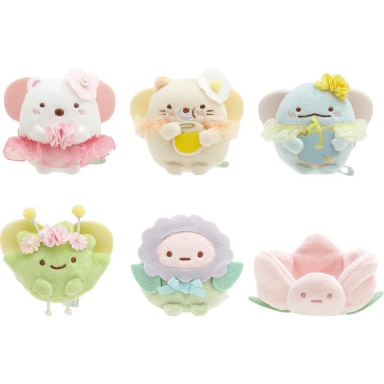 San-X Sumikko gurashi Tenori plush Zassou & Fairies Flower garden from San-X Japan