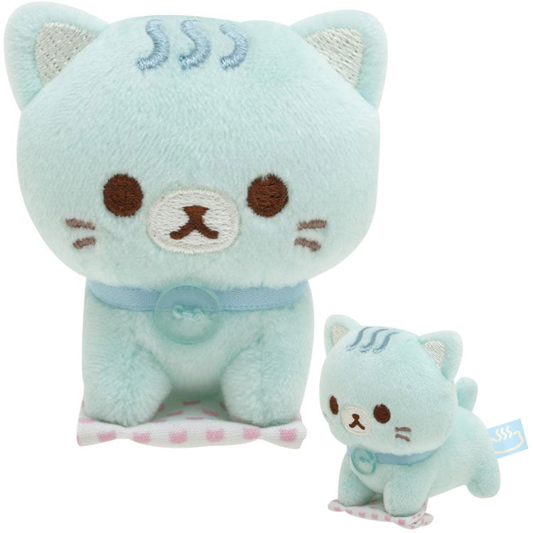 San-X Rilakkuma Tenori Plush from 'Neko Neko no Yu' theme San-X Japan