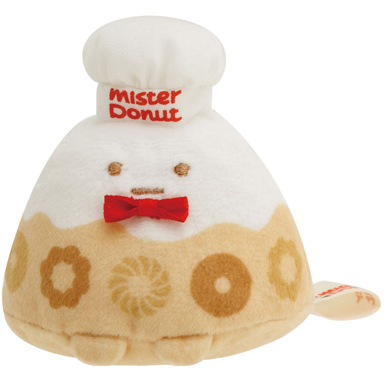 Sumikko gurashi Tenori Plush Collaboration with Mister. Donut Ebi, Tapioca, Yama, Coffee Bean Master and Mug San-X Japan