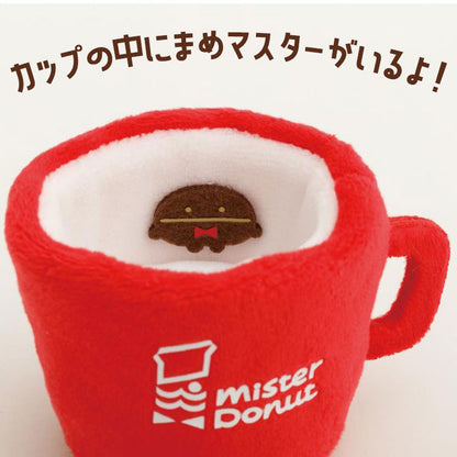 Sumikko gurashi Tenori Plush Collaboration with Mister. Donut Ebi, Tapioca, Yama, Coffee Bean Master and Mug San-X Japan