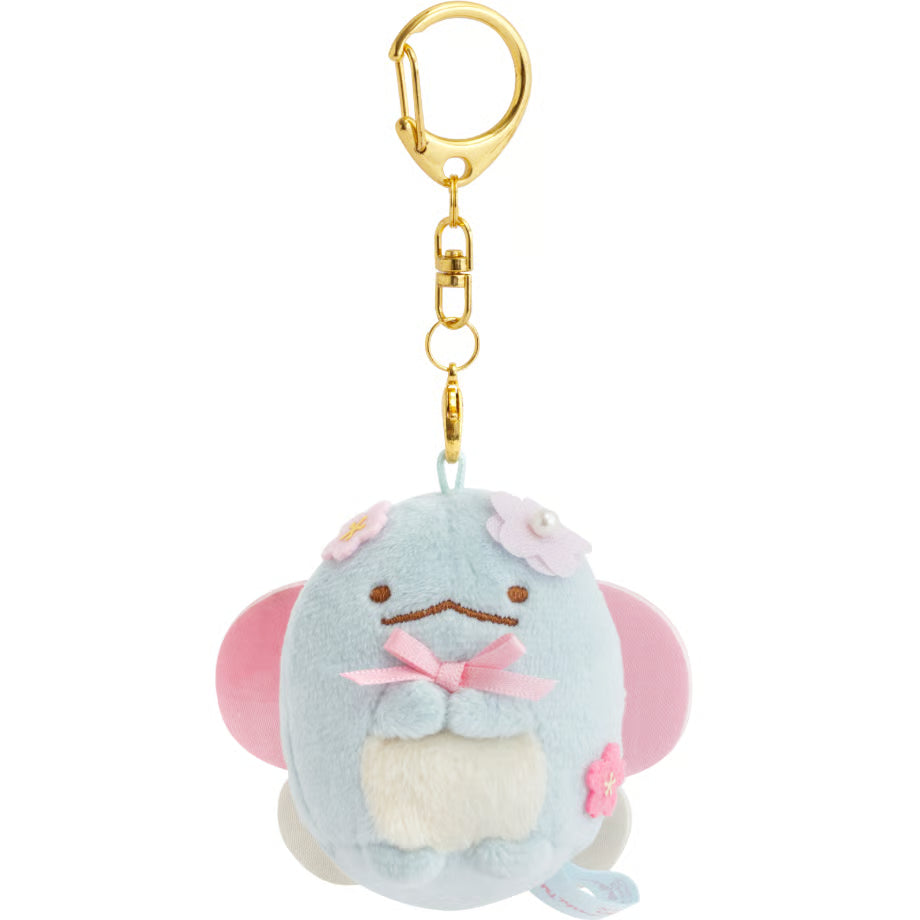 Sumikko gurashi Tokage Sakura Fairy Plush Keychain Limited edition from San-X Japan