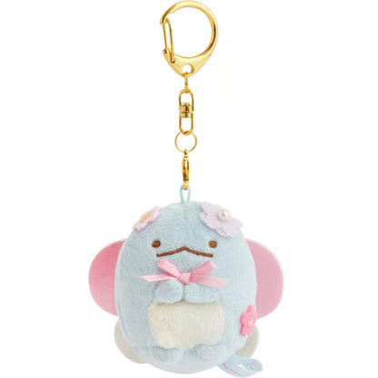 Sumikko gurashi Tokage Sakura Fairy Plush Keychain Limited edition from San-X Japan