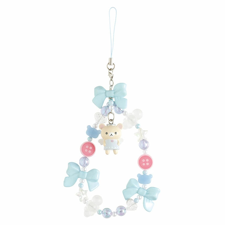 San-X Korilakkuma Angel Beads Strap Korilakkuma Ippai theme from San-X Japan