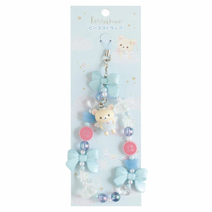 San-X Korilakkuma Angel Beads Strap Korilakkuma Ippai theme from San-X Japan