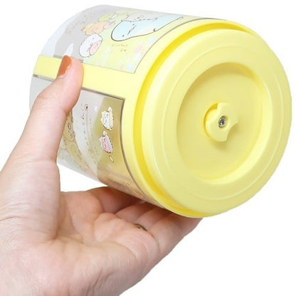 San-X Sumikko gurashi Rotating Pen Organizer Desktop Pen stand Sumikko Inu-gokko theme Yellow from San-X Japan