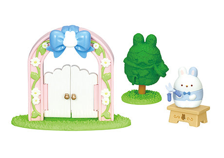 Rement Sumikko gurashi small dolls Complete set (set of 8) 'Sumikko gurashi Rabbit master's secret garden' theme San-X Japan
