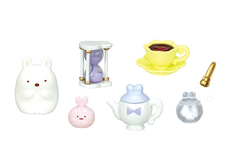 Rement Sumikko gurashi small dolls Complete set (set of 8) 'Sumikko gurashi Rabbit master's secret garden' theme San-X Japan