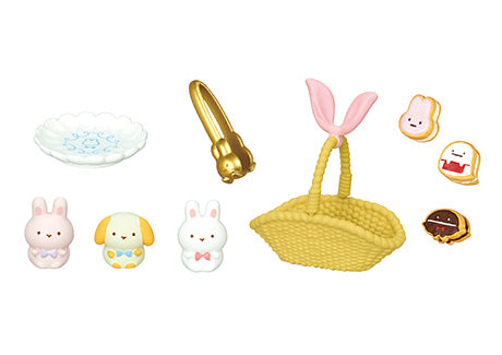 Rement Sumikko gurashi small dolls Complete set (set of 8) 'Sumikko gurashi Rabbit master's secret garden' theme San-X Japan