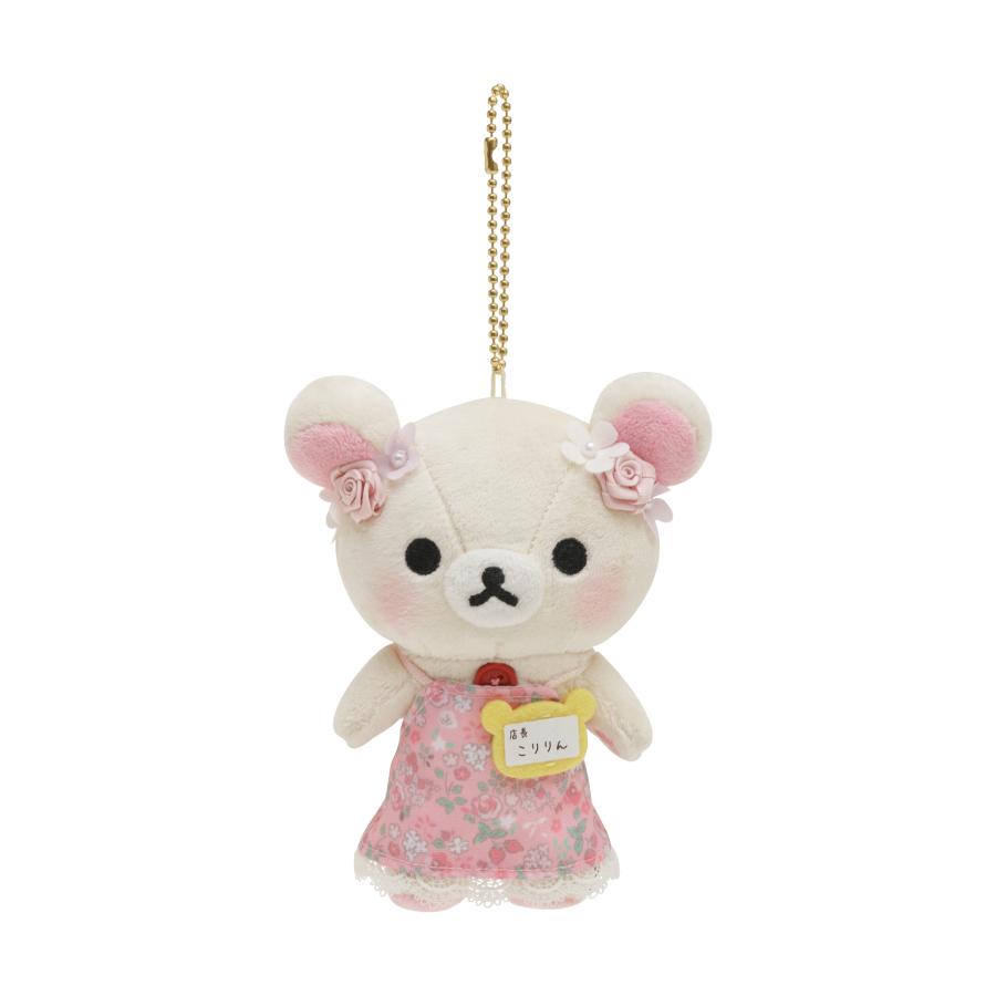 San-X Korilakkuma Shop manager Koririn Plush Keychain Limited edition from San-X Japan