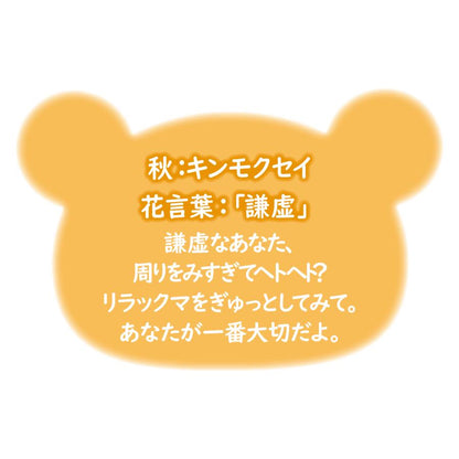 San-X Rilakkuma Four Seasons Plush Limited Edition Stay with You theme San-X Japan