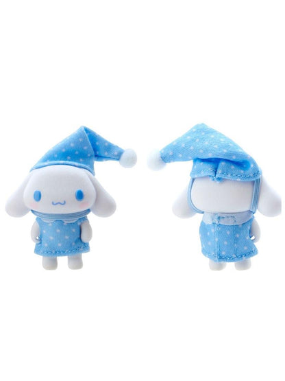 Sanrio Cinnamoroll Flocked Figure with Dress-Up  Outfit Set from Sanrio Japan