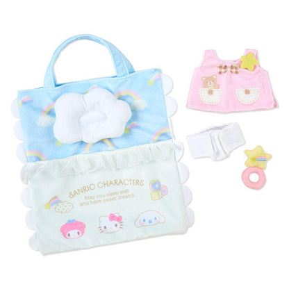 Sanrio Sleep bag and costume for Baby Taking Care Doll Plush Direct from Japan