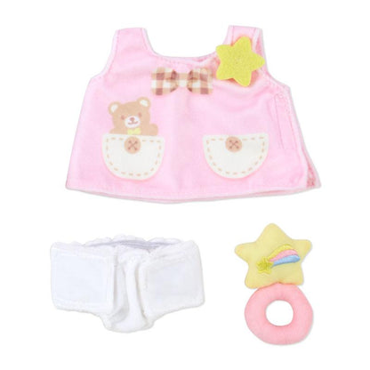 Sanrio Sleep bag and costume for Baby Taking Care Doll Plush Direct from Japan