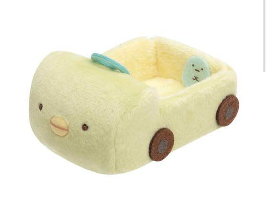 Sumikko gurashi Penguin? Plush Car for Tenori Plush from San-X Japan