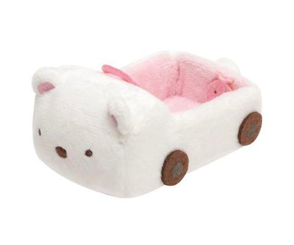 Sumikko gurashi Shirokuma Plush Car for Tenori Plush from San-X Japan