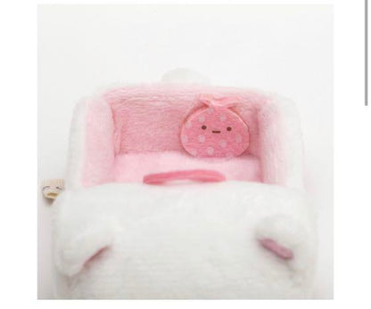 Sumikko gurashi Shirokuma Plush Car for Tenori Plush from San-X Japan