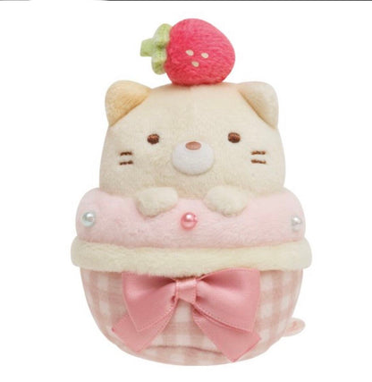 Sumikko gurashi Tenori Plush Neko's Siblings and the Sweets Shop from San-X Japan