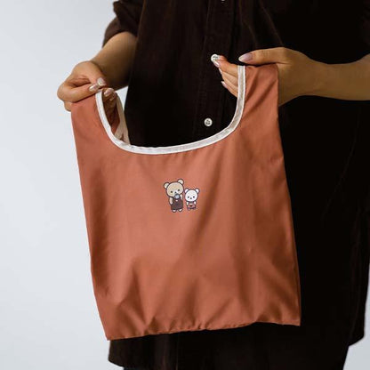 Rilakkuma Foldable Eco Bag from 'Basic Rilakkuma Home Cafe' Theme San-X Japan