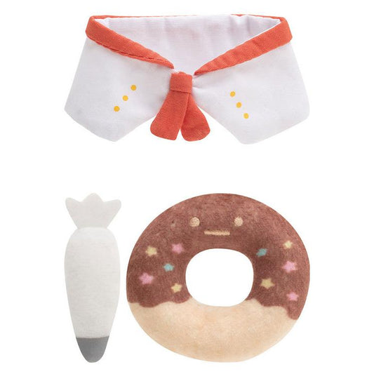 San-X Sumikko gurashi Okigae Clothes for Tenori plush Patissier theme San-X Japan