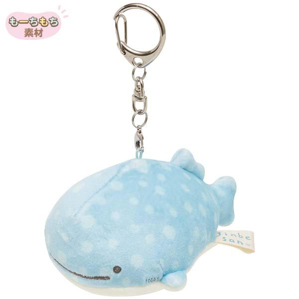 San-X Jinbesan Plush Keychain Mochi touching #MO01301 San-X Japan