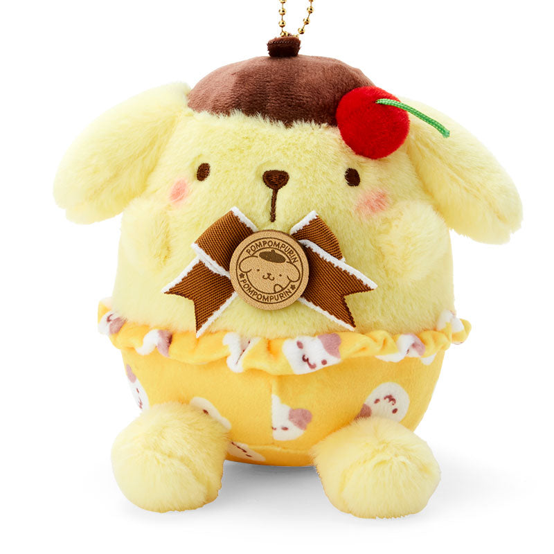 Sanrio Pom Pom Purin Plush Keychain Muffin Panchu theme from Sanrio Japan