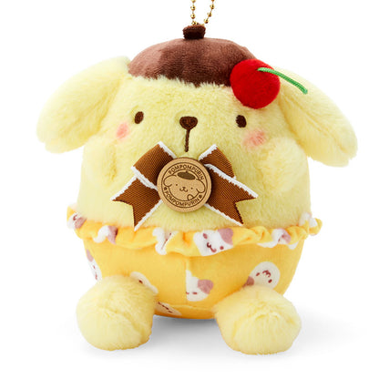 Sanrio Pom Pom Purin Plush Keychain Muffin Panchu theme from Sanrio Japan